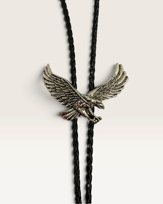 Metal Eagle Bolo Tie