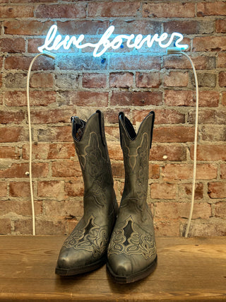 Rockin Country Men’s Cowboy Boots Size 9.5/Women’s size 11