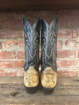 Tony Lama Teju Lizard Women's Cowboy Boots Size 7