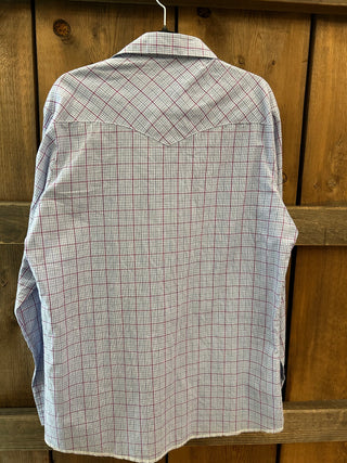 Vintage Men’s Wrangler Snap Up Shirt L