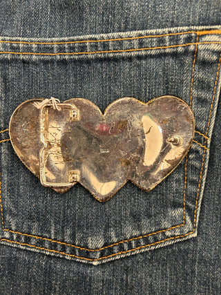 Three Hearts Belt Buckle
