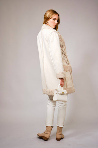 Somewhere Over Laredo Sherpa Coat