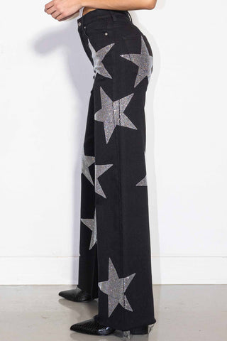 Ziggy Star Rhinestone Pants