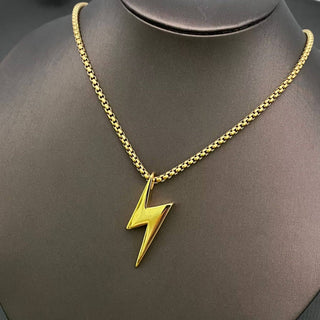 TCB Lightning Bolt Necklace