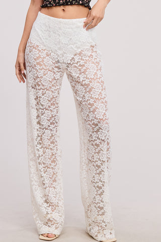 Stop and Stare Lace Pants