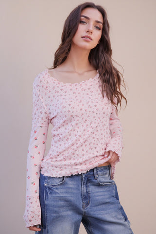 Emma Floral Top