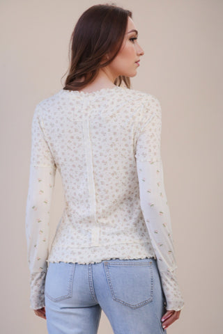 Emma Floral Top