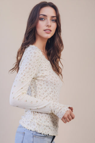 Emma Floral Top