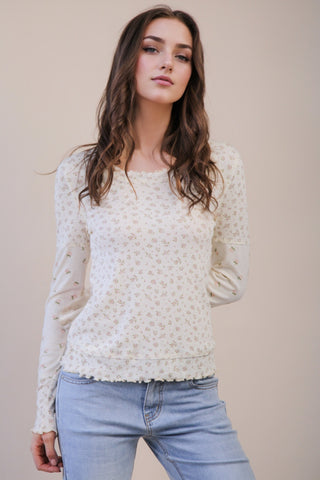 Emma Floral Top