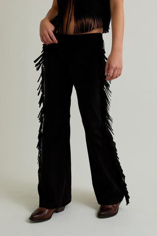 I Never Lie Fringe Pants