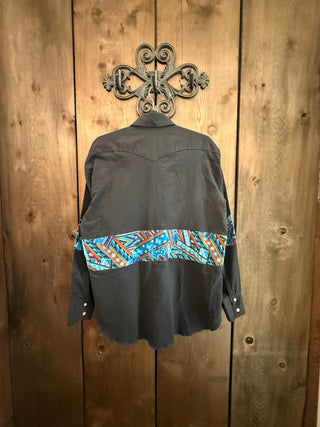 Vintage Men’s Medium Snap Up
