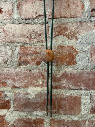 Pink Stone Bolo Tie