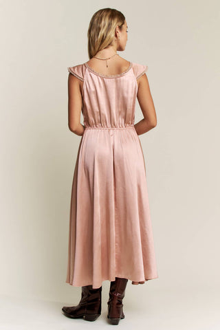 Silver Springs Satin Dress