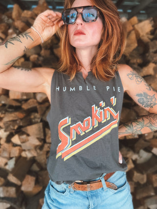 Chop Shop Smokin’ Humble Pie V-neck Tank