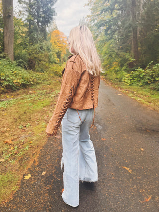 Stevens Lace Up Jacket