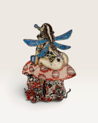 Fairy on a Mushroom Patch