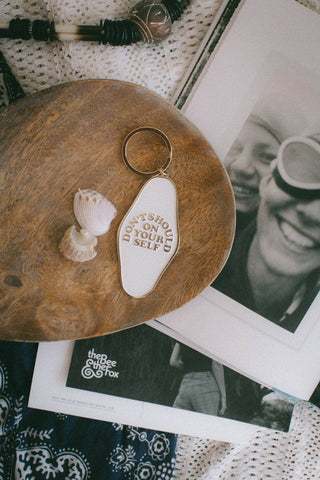 Don't Should On Yourself Keychain