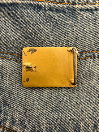 Turquoise Arrow Belt Buckle