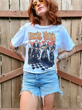Chop Shop Cheap Trick Cropped T-Shirt