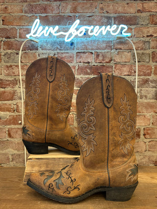 Rockin’ Country Men's Cowboy Boots Size 10.5