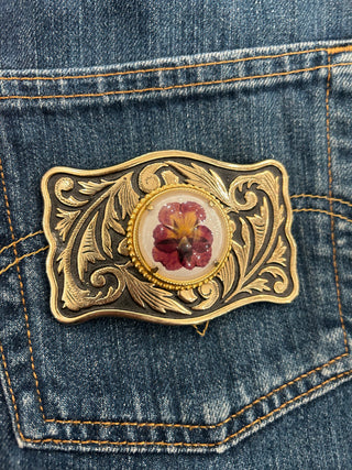 Flower Belt Buckle