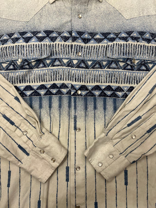 Vintage Cowboy’s Turtle Men’s Snap Up Shirt Size Medium