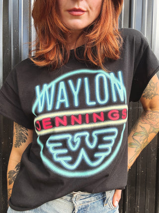 Chop Shop Waylon Jennings T-Shirt
