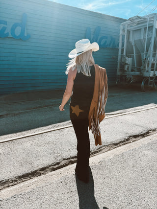 Don't We All Black Bell Bottom Jeans