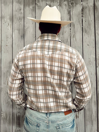 Vintage Men’s Western Wear Snap Up Shirt Size Large