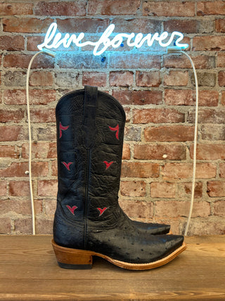 Handmade Ostrich Women’s Cowboy Boots Size 10/Men’s Size 8.5