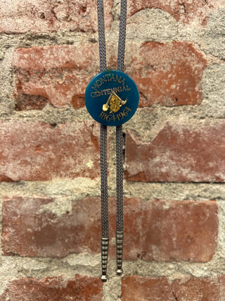 Montana Centennial Gold Leaf Bolo Tie