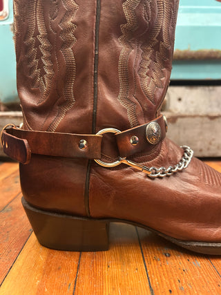 Chief Buffalo Nickel Boot Harness Chain