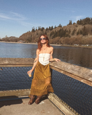 Strangers Tie Bandana Top