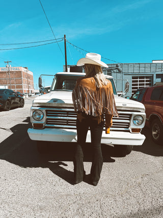 Don't We All Black Bell Bottom Jeans