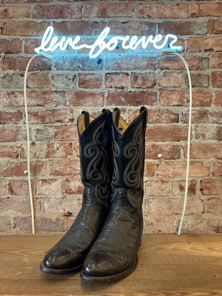 Tony Lama Smooth Quill Ostrich Women’s Cowboy Boots Size 10