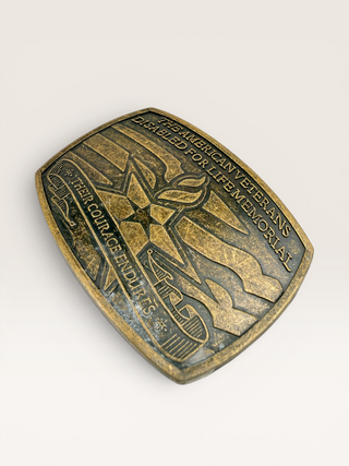 American Veterans Disabled for Life Commemorative Belt Buckle