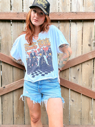Chop Shop Cheap Trick V neck T-Shirt