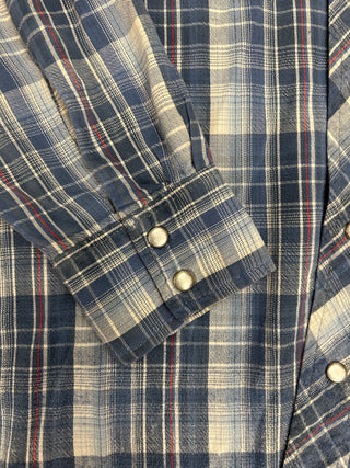 Vintage Men’s Westerner Snap Up Shirt Size Large
