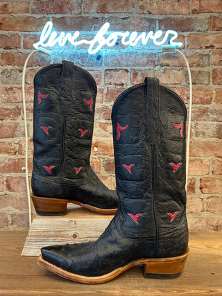 Handmade Ostrich Women’s Cowboy Boots Size 10/Men’s Size 8.5