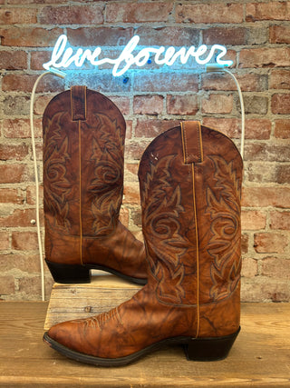 Justin Men’s Cowboy Boots Size 12