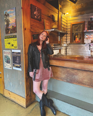 Talk About Love Velvet Mini Dress