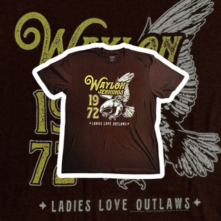 Waylon Jennings 1972 - The Eagle Album Tee