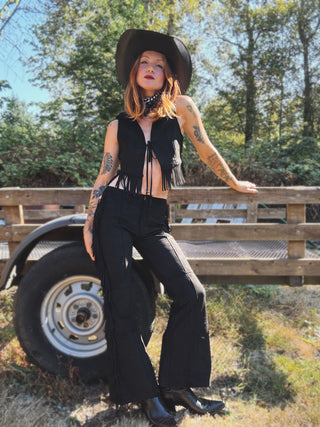 I Never Lie Fringe Pants