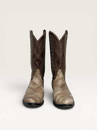Tony Lama Genuine Eel Women's Cowboy Boots Size 8