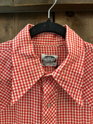 Vintage Men’s Miller Western Wear Snap up Shirt Large