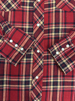 Vintage Men’s Wrangler Snap Up Shirt Size Large Tall