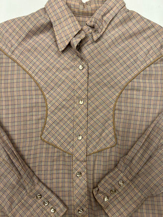 Vintage Women’s Wrangler Snap Up Shirt Size Medium