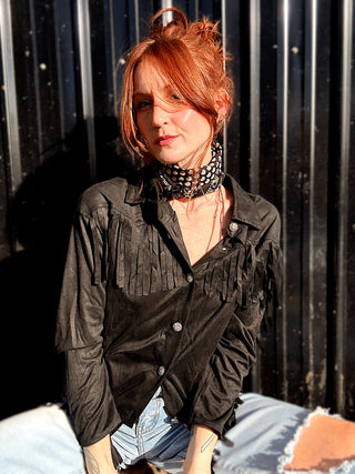 Wish You Didn't Know Fringe Shacket