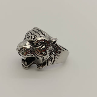 Eye Of The Tiger Biker Ring