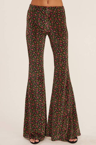 Stevie Velvet Bell Bottom Pants